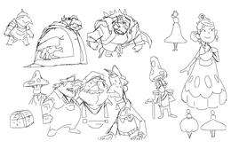 Vis Dev: Sketch Page