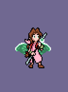 Aerith DE: Up Special Aerith DE: Up Special