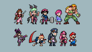 Rivals of Aether styled lineup