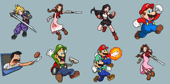 Rivals of Aether styled portraits